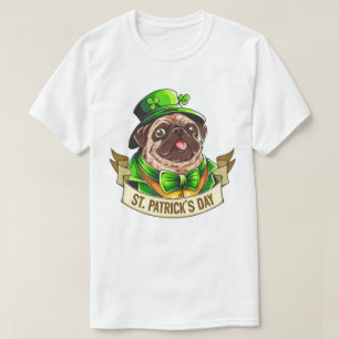 St. Patrick's Day Mops T-Shirt