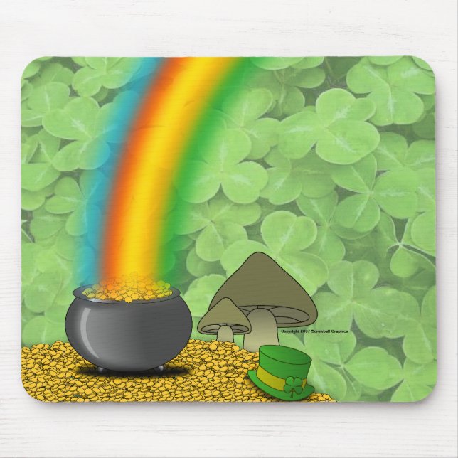 St. Patrick's Day Mousepad (Vorne)