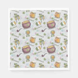St. Patrick's Day Napkins Serviette