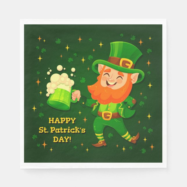 St. Patrick's Day Napkins Serviette (Vorderseite)