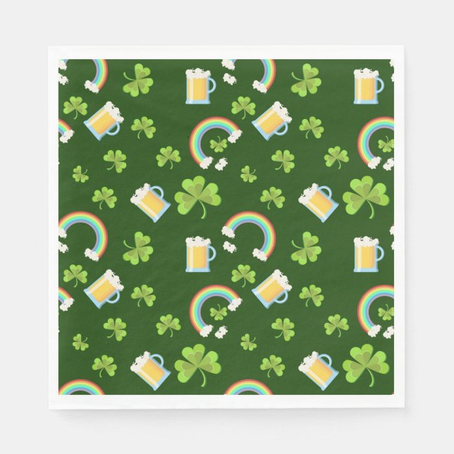 St. Patrick's Day Napkins Serviette (Vorderseite)
