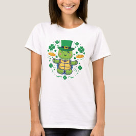 St Patrick's Day niedlich Tortoise T-Shirt