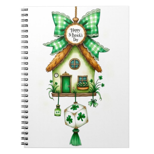 St. Patrick's Day Notizblock (Vorderseite)