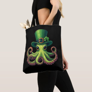 St Patricks Day Octopus Niedlich Saint Pattys Tasche