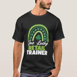 St Patricks Day One Lucky Retail Trainer T-Shirt