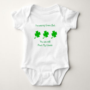 St Patrick's Day Onsie Baby Strampler