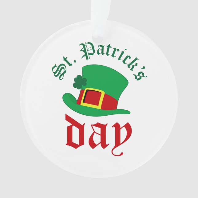 St.Patrick's Day Ornament (Vorderseite)