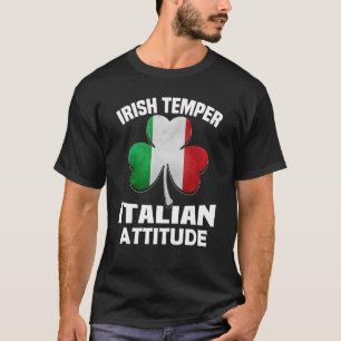 St Patrick's Day pajamas Irish Temper Italian Atti T-Shirt