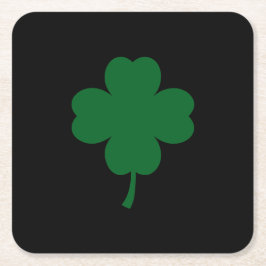 St. Patrick's Day Paper Coaster Rechteckiger Pappuntersetzer