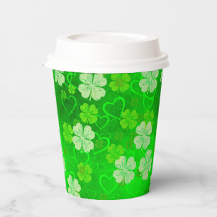 St Patrick's Day Paper Cups Pappbecher