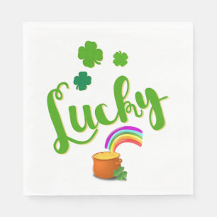 St. Patrick's Day Paper Napkins Serviette