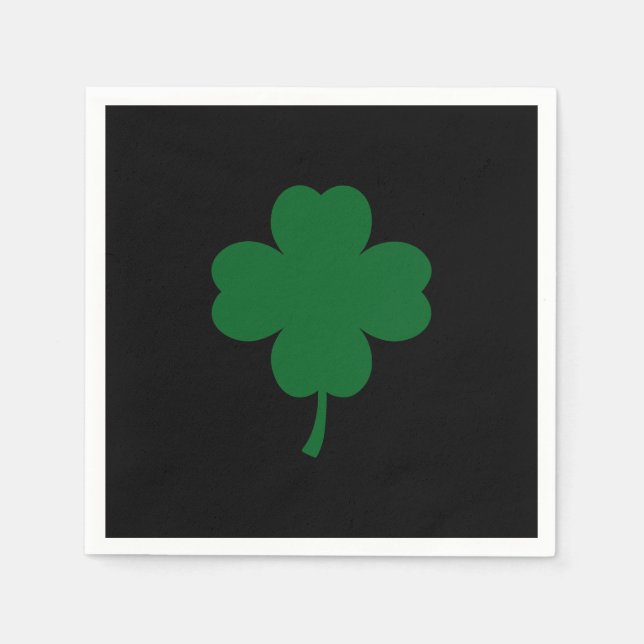 St. Patrick's Day-Papier-Tischservietten Serviette (Vorderseite)
