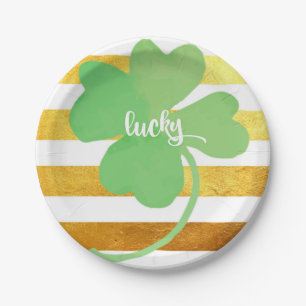 St. Patrick's Day Pappteller
