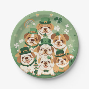 St. Patrick's Day Pappteller