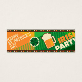 St Patrick's Day Parti Shamrock irlandais