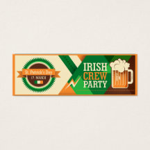 St Patrick's Day Parti Shamrock irlandais