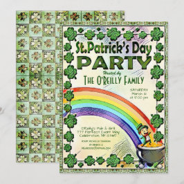 St. Patrick's Day Party Einladung