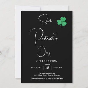 St. Patricks Day Party Einladung