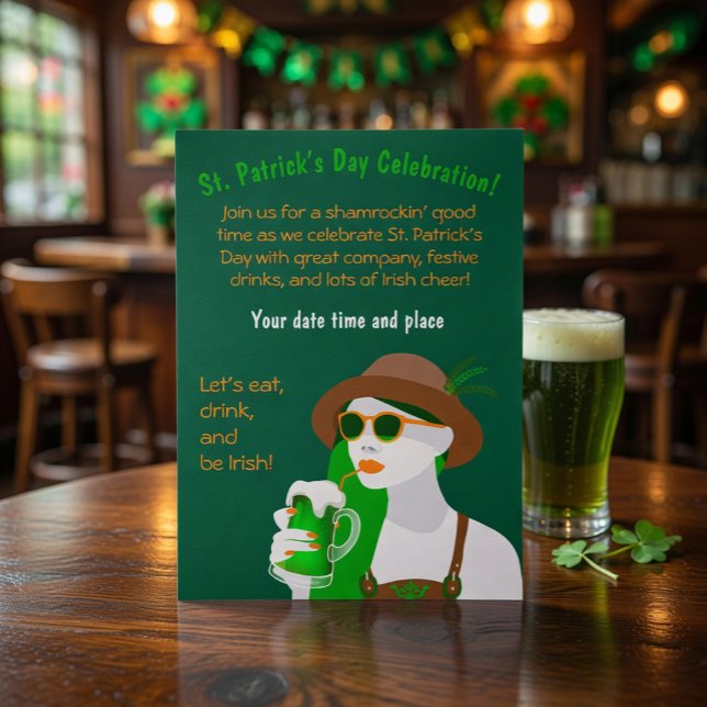 St. Patrick's Day Party Einladung (Von Creator hochgeladen)