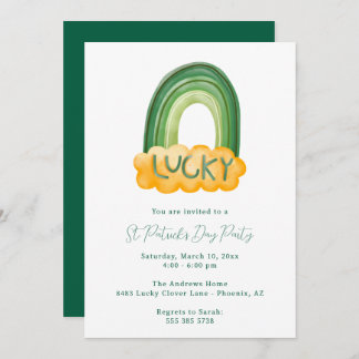 St. Patrick's Day Party Einladung