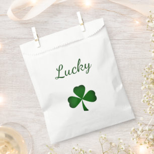 St. Patrick's Day Party Lucky Green Kleeblatt Geschenktütchen