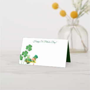 St. Patrick's Day Party Name Platzkarte