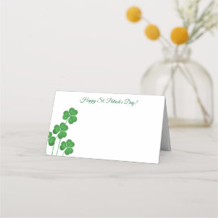 St. Patrick's Day Party Name Platzkarte