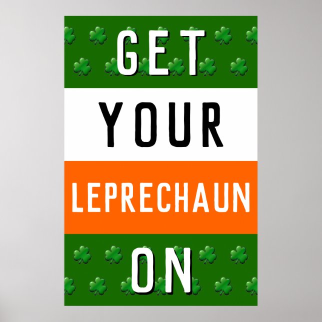 St. Patrick's Day Party Poster (Vorne)