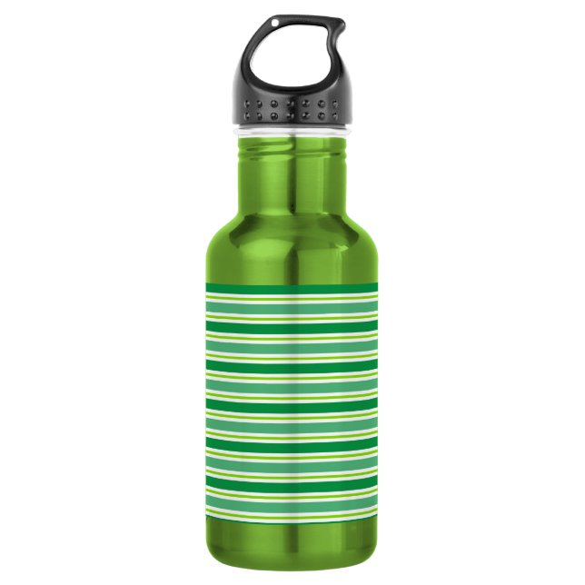 St. Patrick's Day Patern Edelstahlflasche (Vorderseite)