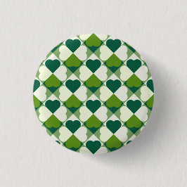 St. Patrick's Day Pattern Button