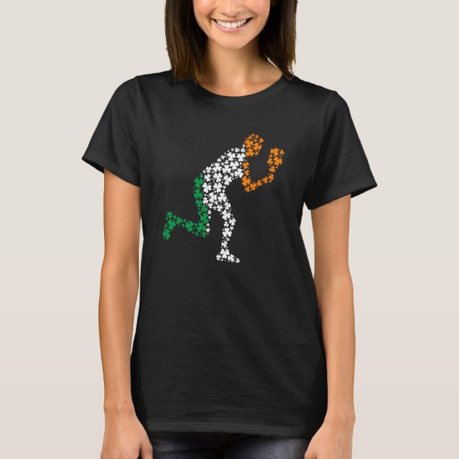 St Patricks Day Pickleball Player Irish C T-Shirt (Vorderseite)
