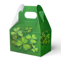 St. Patrick's Day Plate - Clovers/Kleeblatts