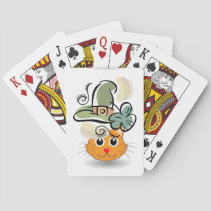 St. Patrick's Day Playing Card Deck Cat Spielkarten