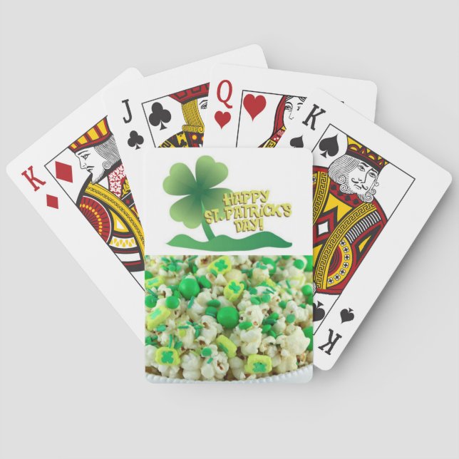 St. Patrick's Day Playing Card Deck Spielkarten (Rückseite)