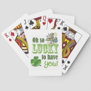 St. Patrick's Day Playing Card Deck Spielkarten