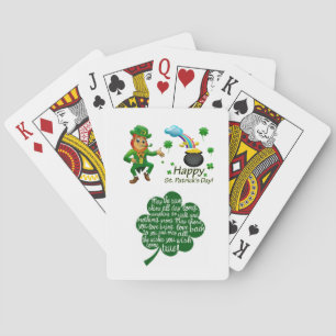 St. Patrick's Day Playing Card Deck Spielkarten