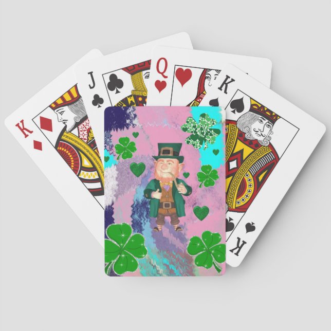 St. Patrick's Day Playing Card Deck Spielkarten (Rückseite)