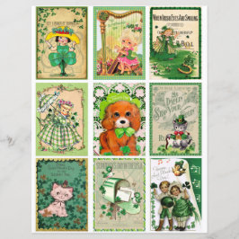 St Patrick's Day Pocket Cards ATC Karten