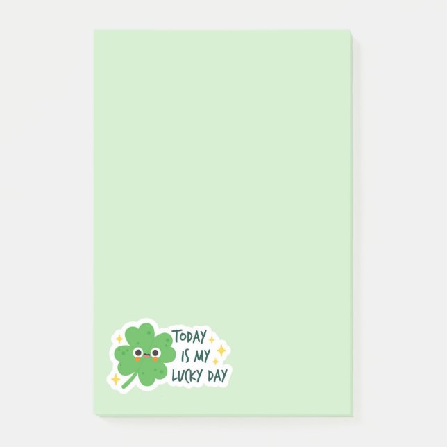 St. Patrick's Day Post-it Klebezettel (Vorderseite)