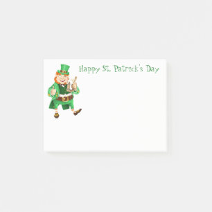 St. Patrick's Day Post-it Klebezettel