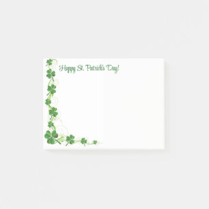 St. Patricks Day Post-it Klebezettel