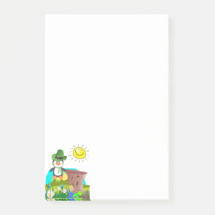 St. Patrick's Day Post it Notes Pinguin Post-it Klebezettel