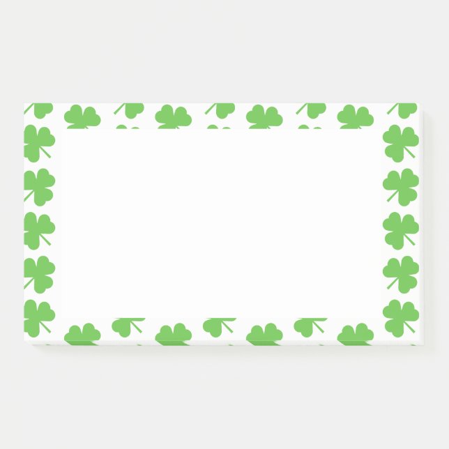 St. Patricks Day Post-it-Notes Post-it Klebezettel (Vorderseite)