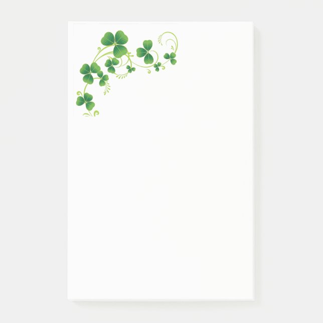 St. Patricks Day Post-it-Notes Post-it Klebezettel (Vorderseite)
