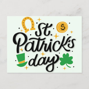 St Patricks Day Postcard Postkarte