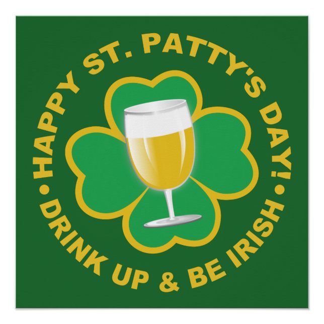 St. Patrick's Day Poster (Vorderseite)