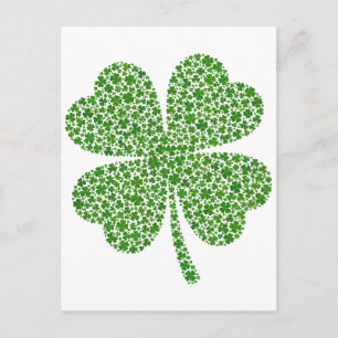 St. Patricks Day Postkarte