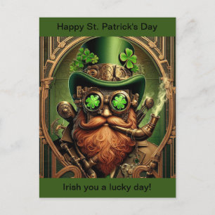 St. Patrick's Day Postkarte