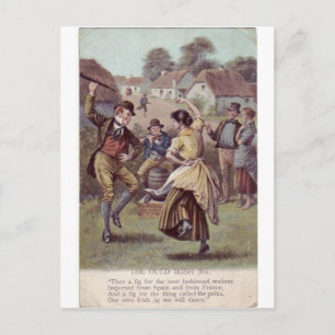 St. Patrick's Day Postkarte