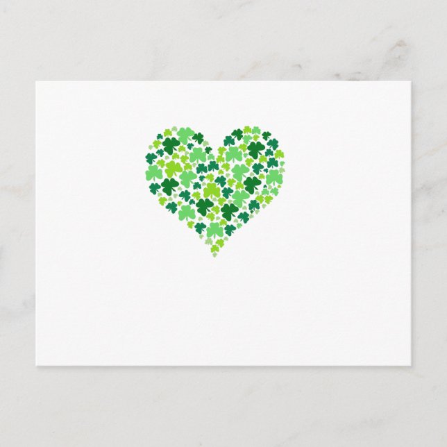 St. Patrick's Day Postkarte (Vorderseite)